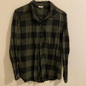 Dark Green flannel XL